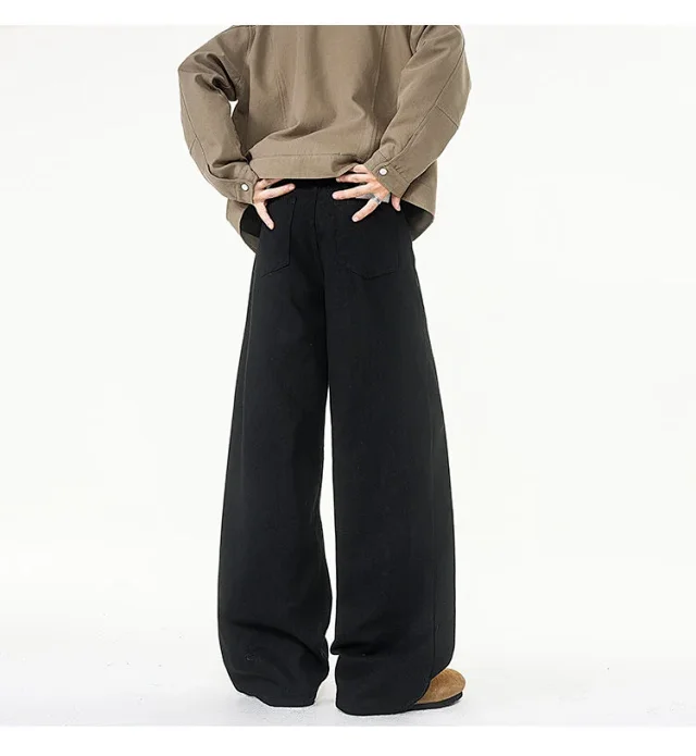 190 Tall Extra-Long White Jeans for Men Detail
