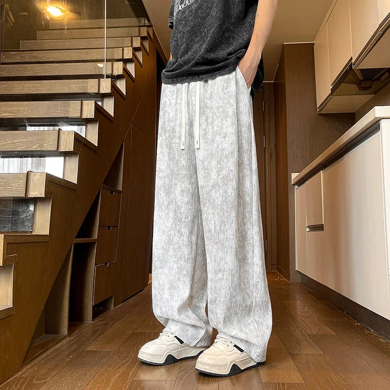 Men's Tie-Dye Ice Silk Pants