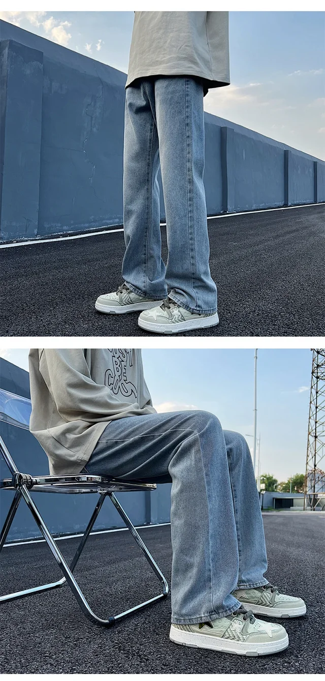 Men's Vibe Retro Hiphop Jeans Detail