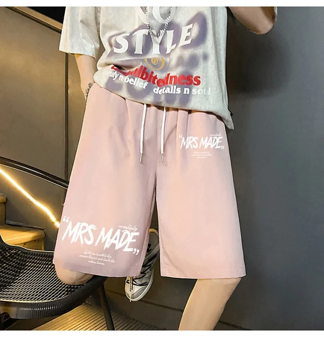 Men's Summer 2025 Oversize Straight Shorts Detail