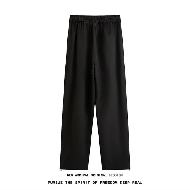 Men's Trendy Retro Micro-flared Street Pants Detail
