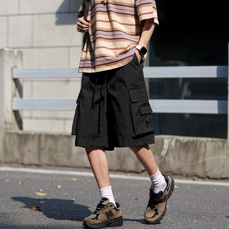 Men's Retro Big Pocket Shorts