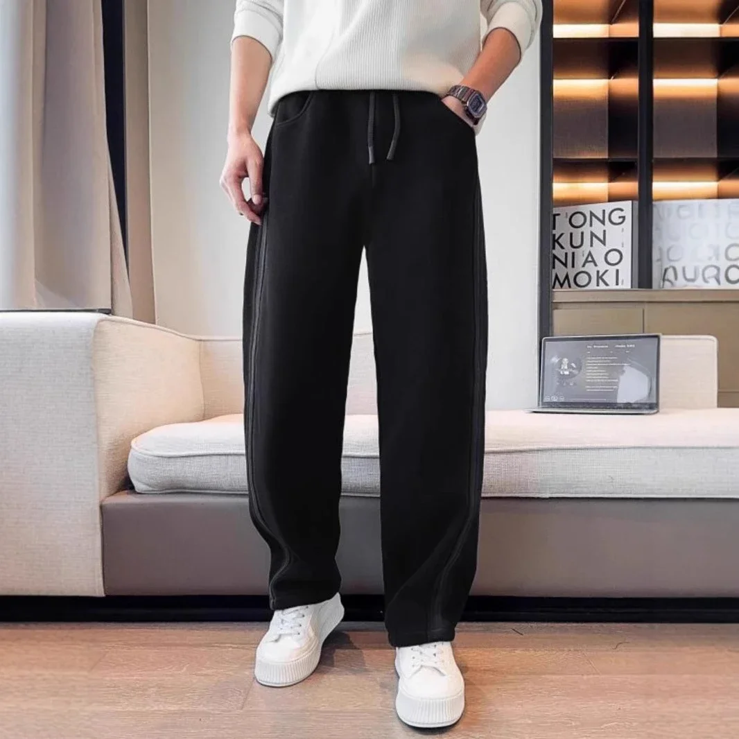 Spring Autumn Men's Casual Straight Pants