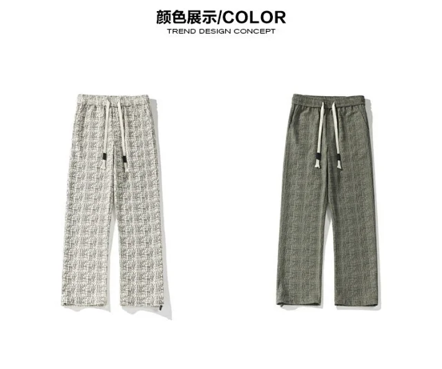 2025 Spring Oversized Corduroy Wide-Leg Pants Detail