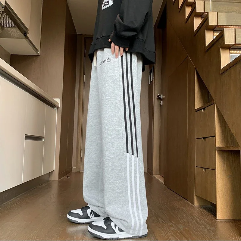 Men's Straight Pants for Autumn/Winter