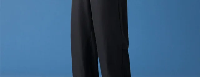 Men's Summer Thin Ice Silk Pants Detail