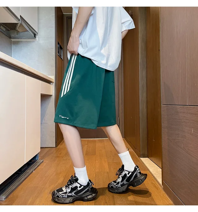 2025 Summer Men's Oversize 5 - Inch Sport Shorts Detail