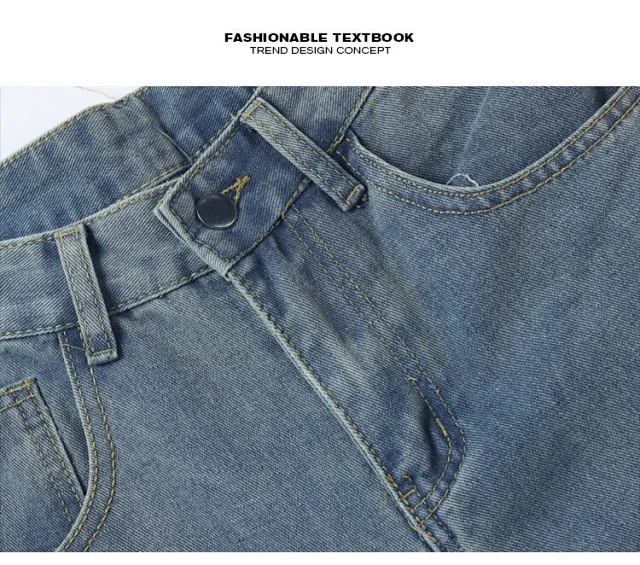 Winter Fleece Jeans for Men Detail