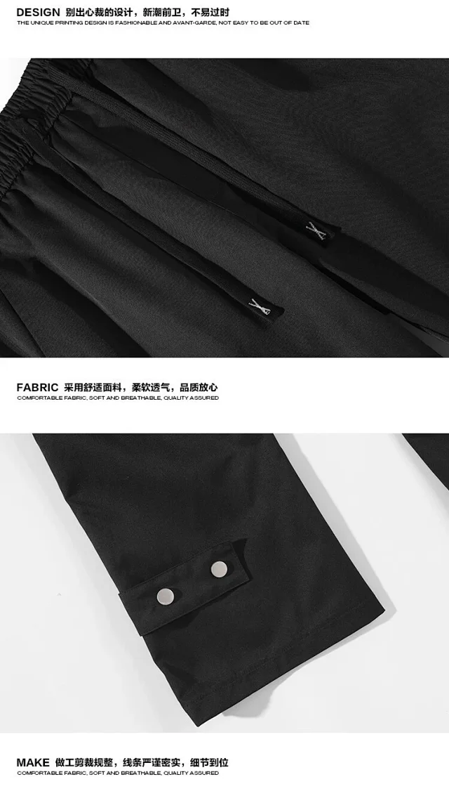 Men's Fleece-lined Micro-flare Pants Detail