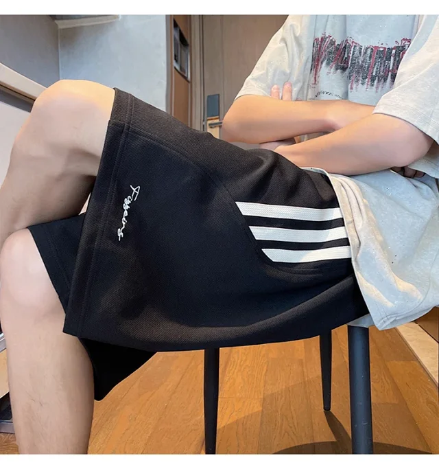 2025 Summer Men's Oversize 5 - Inch Sport Shorts Detail
