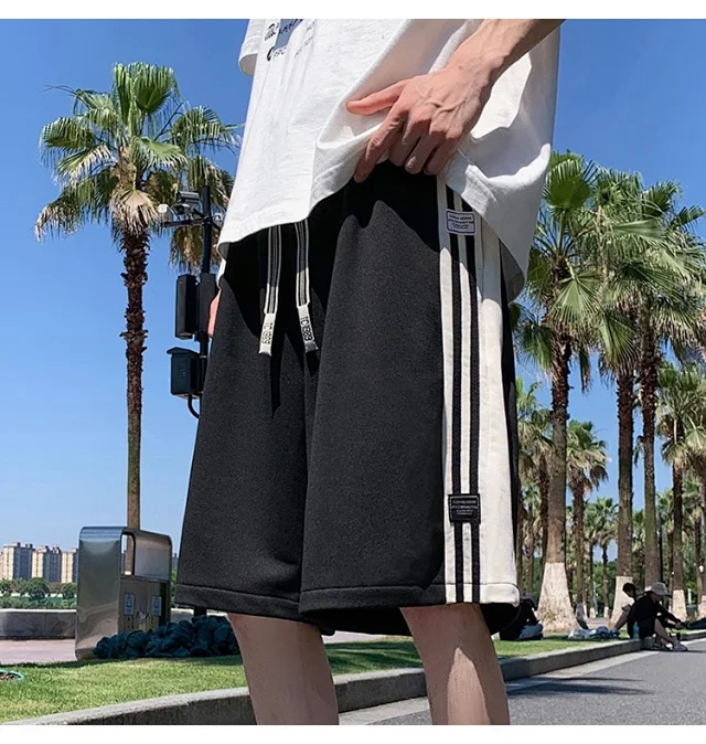 Men's Summer Shorts 5-Point Sports Detail