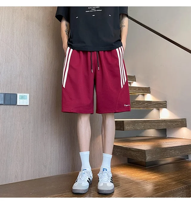 2025 Summer Men's Oversize 5 - Inch Sport Shorts Detail