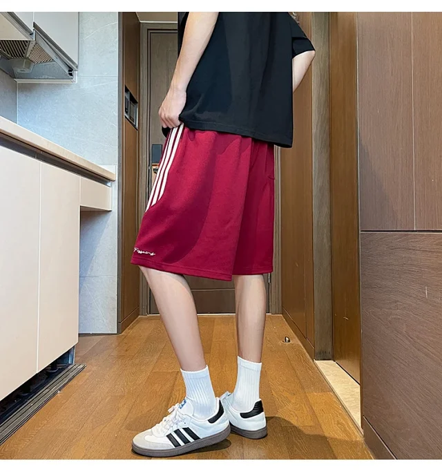 2025 Summer Men's Oversize 5 - Inch Sport Shorts Detail
