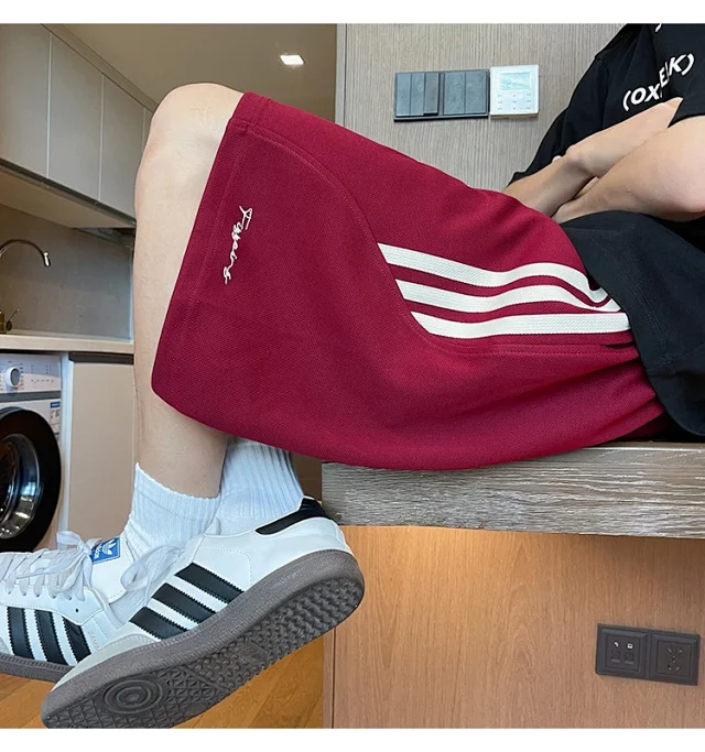 2025 Summer Men's Oversize 5 - Inch Sport Shorts Detail