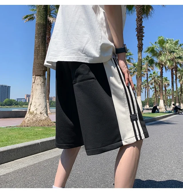 Men's Summer Shorts 5-Point Sports Detail