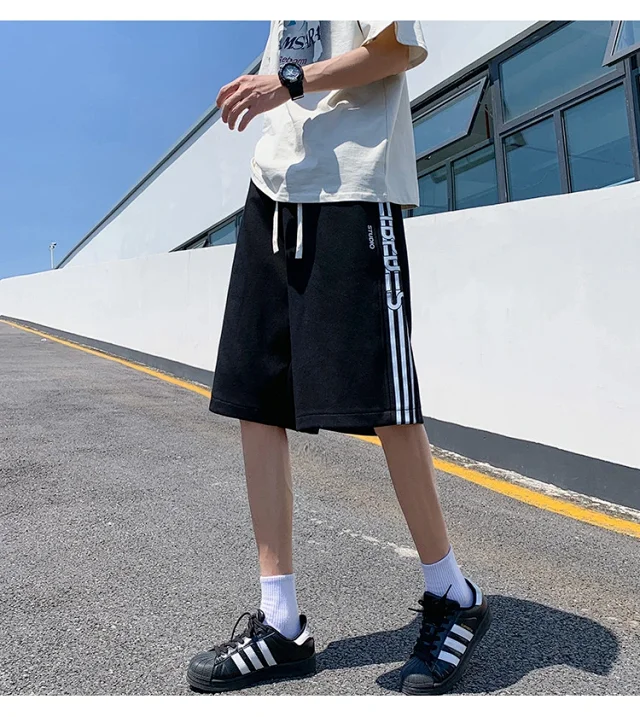 Summer Men's Oversize Sport Shorts Detail