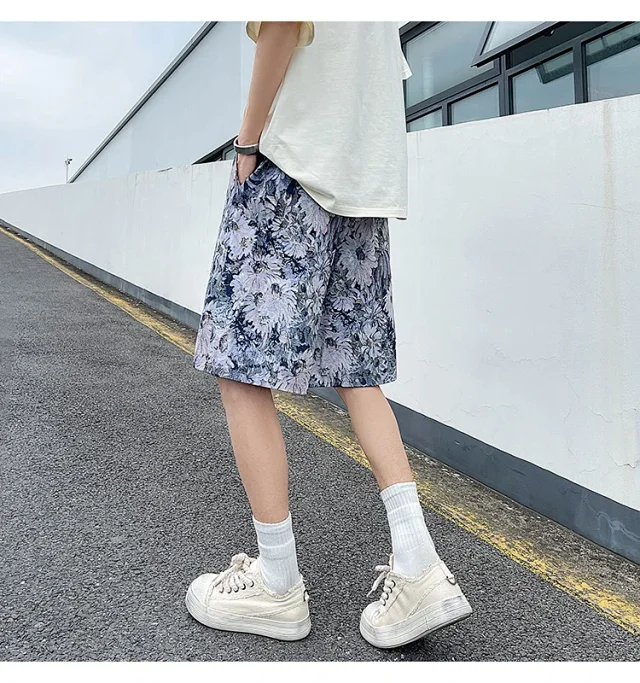 Men's Summer Quick-Dry Beach Shorts Detail