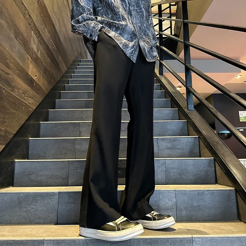 Men's Retro Wide-leg Pants