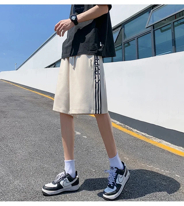 Summer Men's Oversize Sport Shorts Detail