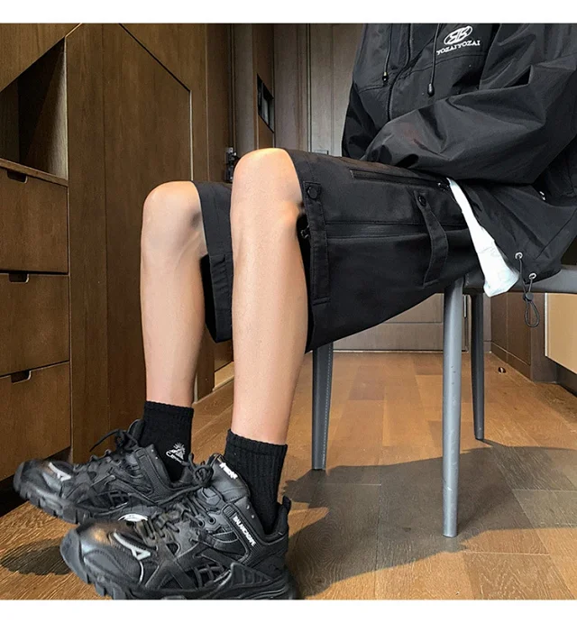 Men's Hiphop Shorts for Summer Outdoor Detail