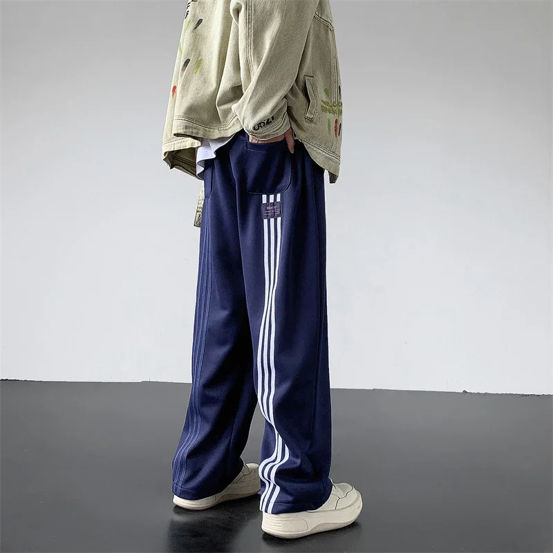 Men's Oversize Three-Stripe Retro Sweatpants