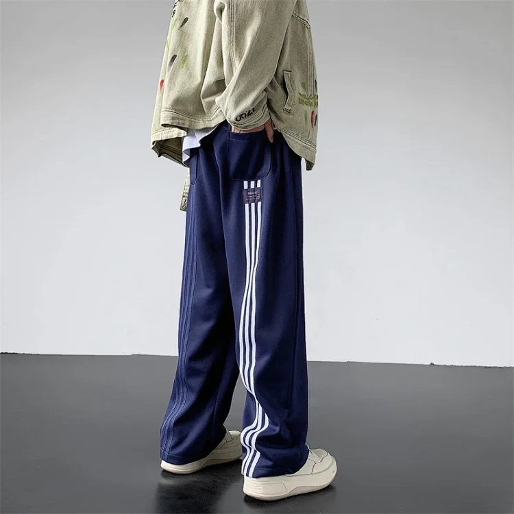 Men's Oversize Three-Stripe Retro Sweatpants