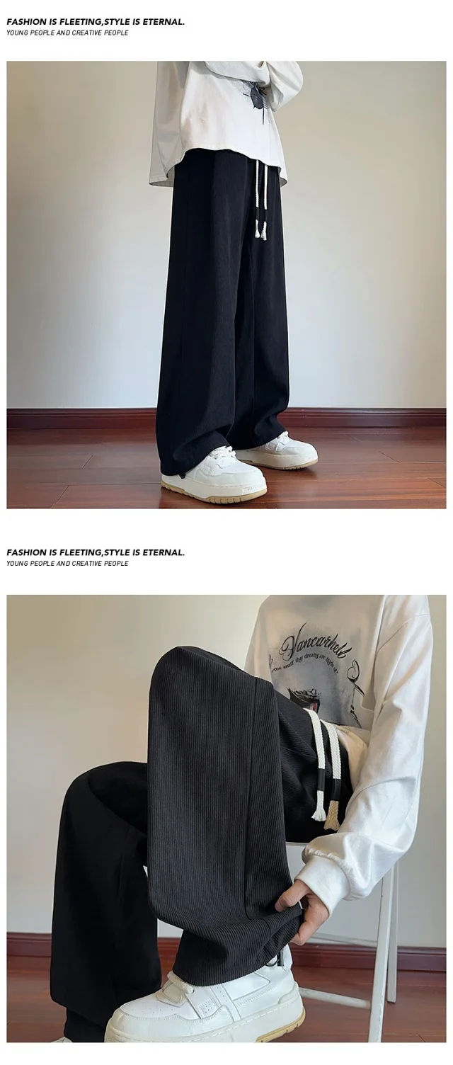 Men's Corduroy Trousers Detail