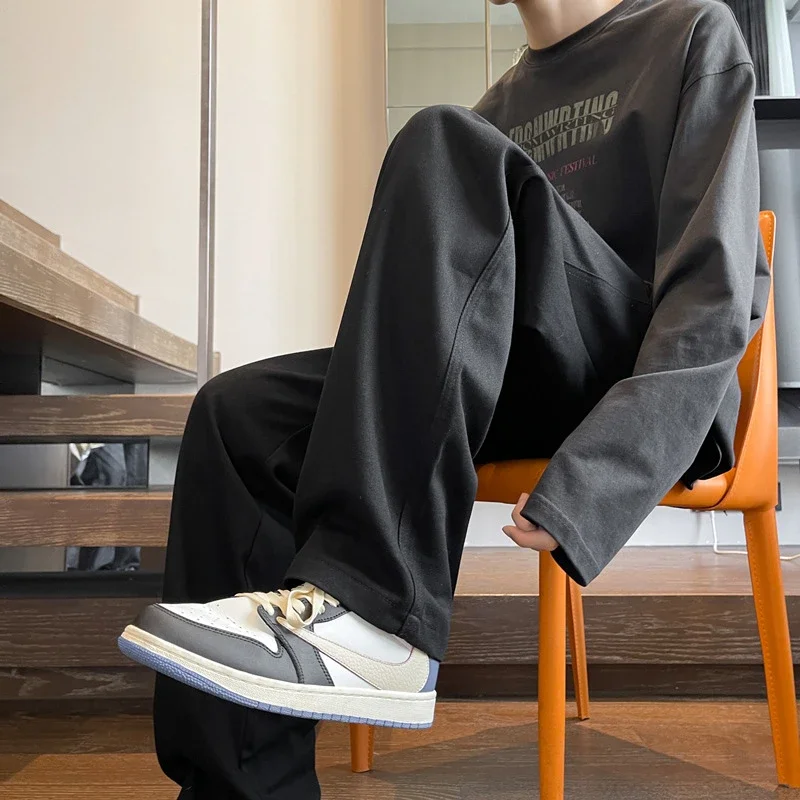 Men's Cotton Straight Cargo Pants