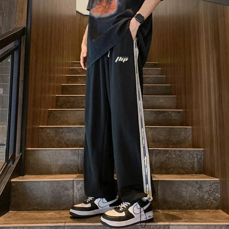 Men's Summer Loose Straight Leg Pants