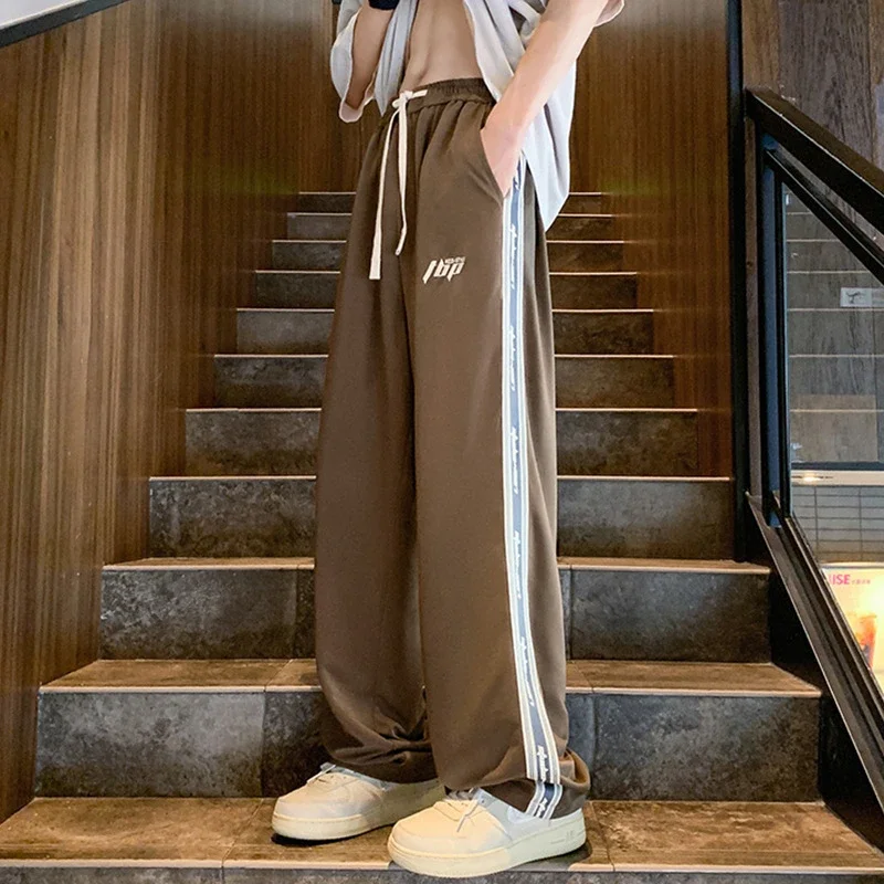 Men's Summer Loose Straight Leg Pants