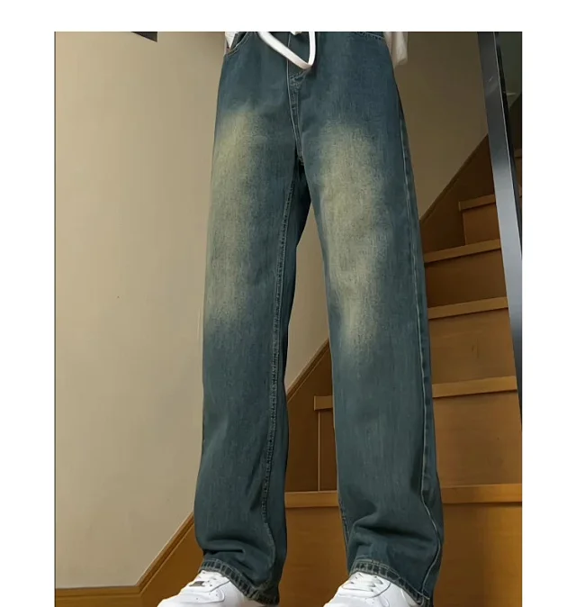 Vibe Retro Men's Spring Jeans Detail