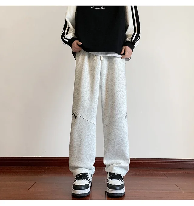 Oversize Striped Pants for Men Detail
