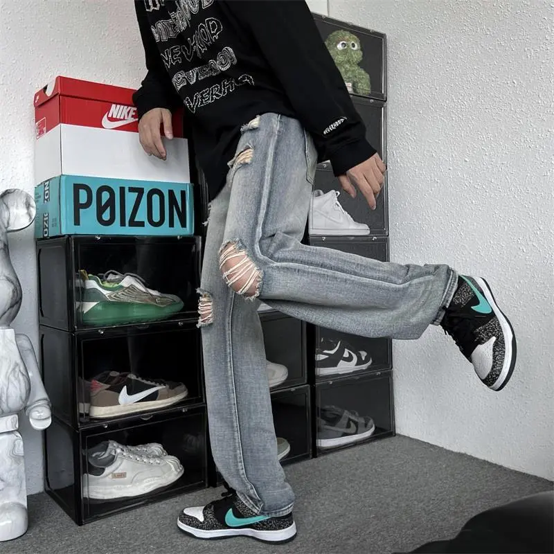 2025 Fall New Men's American Washed Jeans