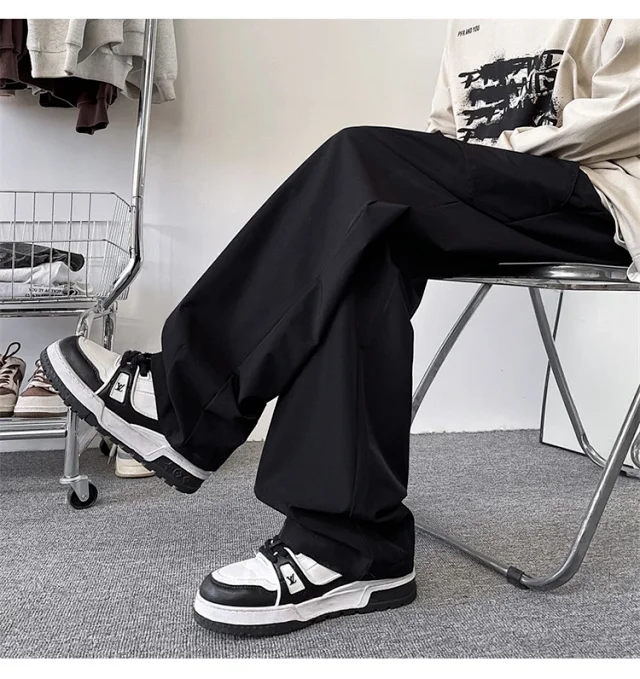 Men's Spring Hip Hop Hiking Pants Detail