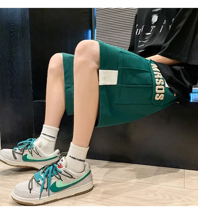 Men's Summer Retro Streetwear Shorts Detail
