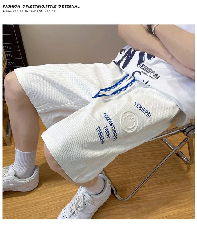 Men's Summer Ice Silk Utility Shorts (5 - inch) Detail