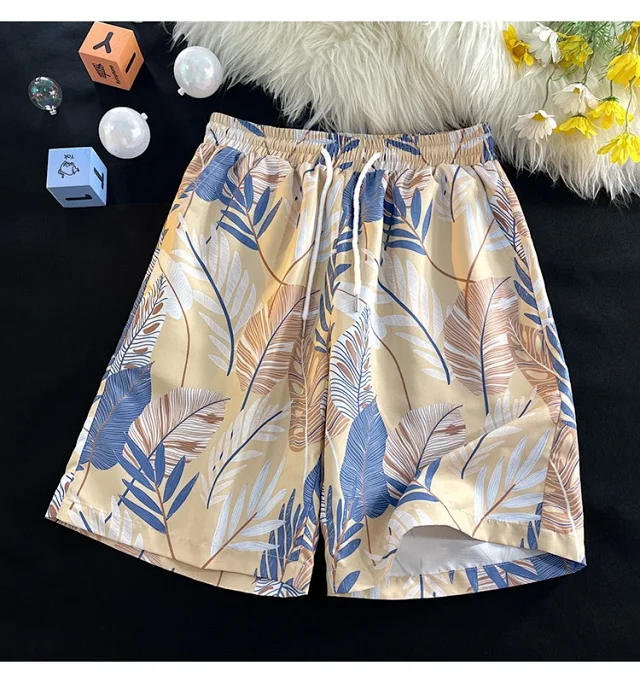 Men's Summer Beach Shorts 5 Detail