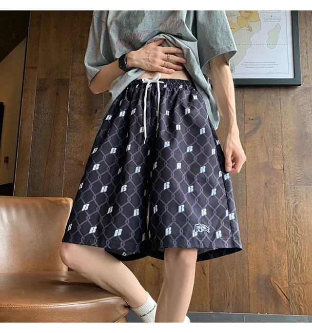 Men's Summer Thin Breathable Casual Shorts Detail
