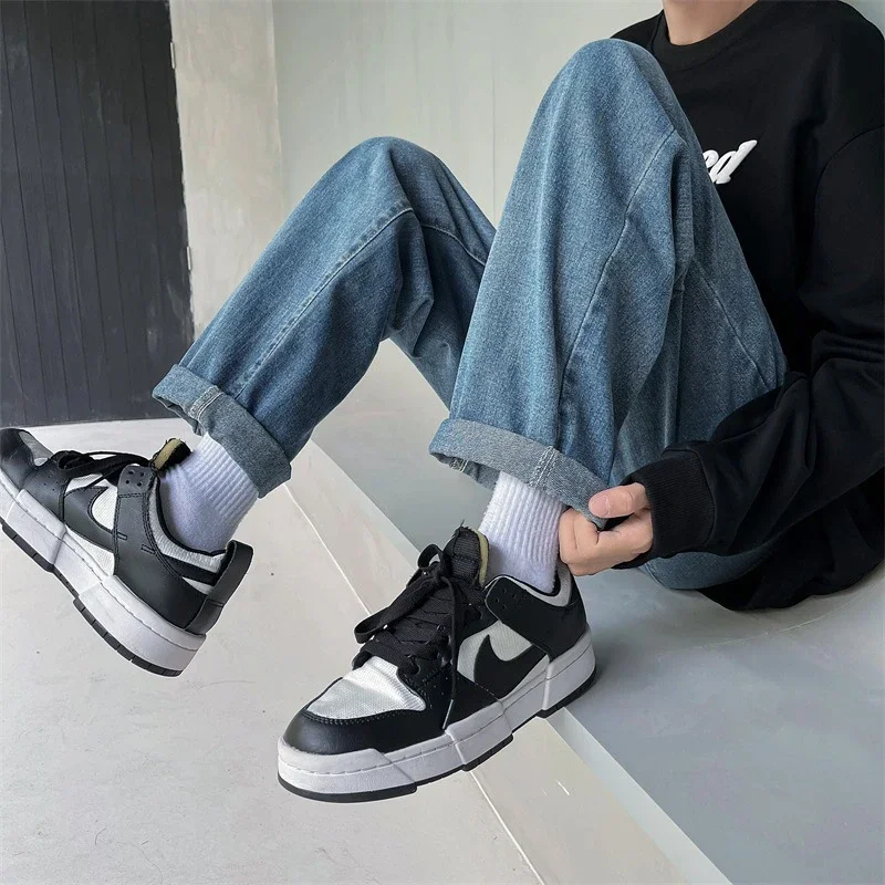 Men's Retro Wide-Leg Jeans