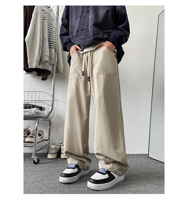 Men's Spring Hip Hop Hiking Pants Detail