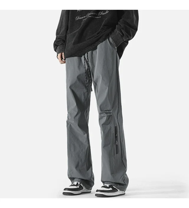 Men's Spring Euro - American Vibe Flared Cargo Pants Detail