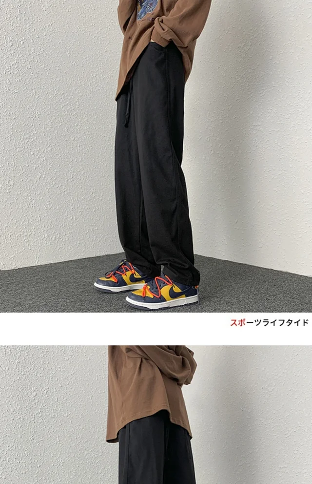Men's Spring/Fall Cotton Straight Retro Cargo Pants Detail