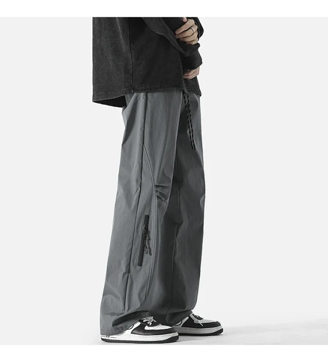 Men's Spring Euro - American Vibe Flared Cargo Pants Detail