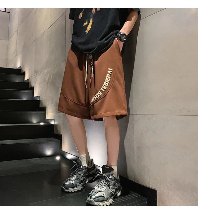 Men's Vintage Foam Print Shorts Detail