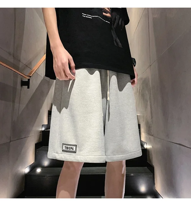 Embroidered American Shorts Men's Summer Detail