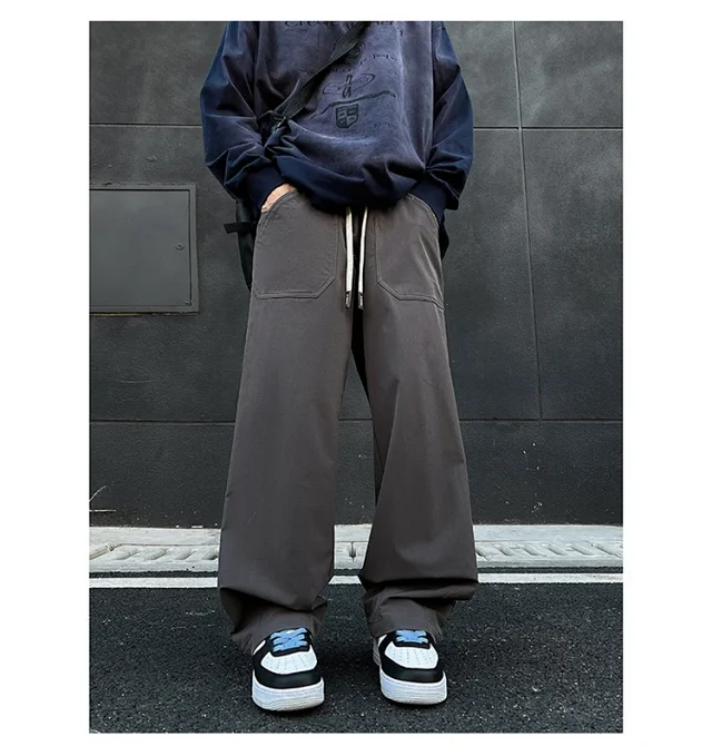 Men's Spring Hip Hop Hiking Pants Detail