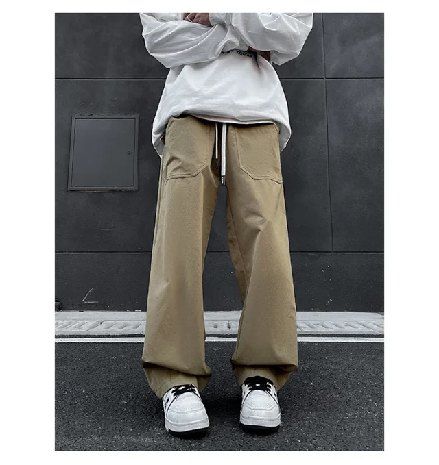 Men's Spring Hip Hop Hiking Pants Detail