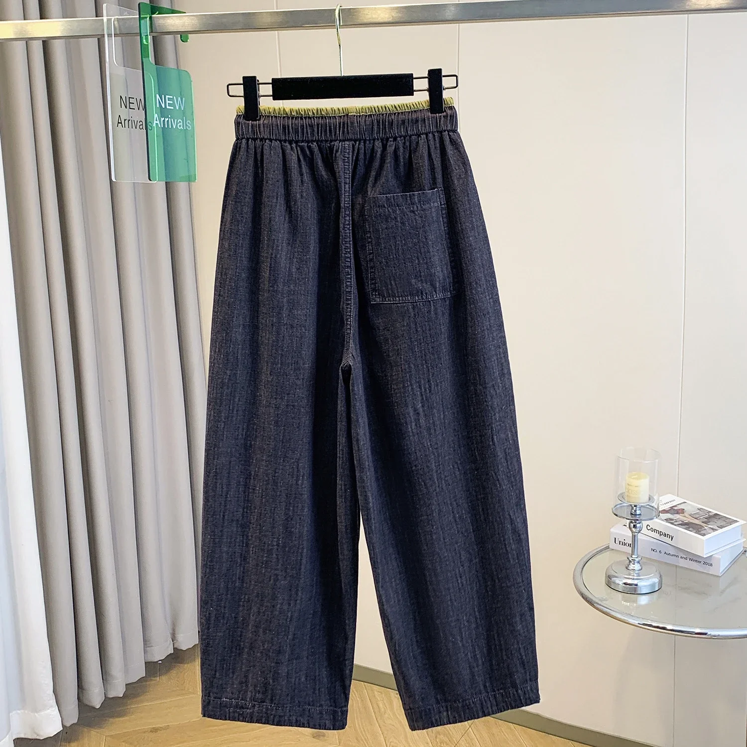 Loose Linen Granny Pants for Summer