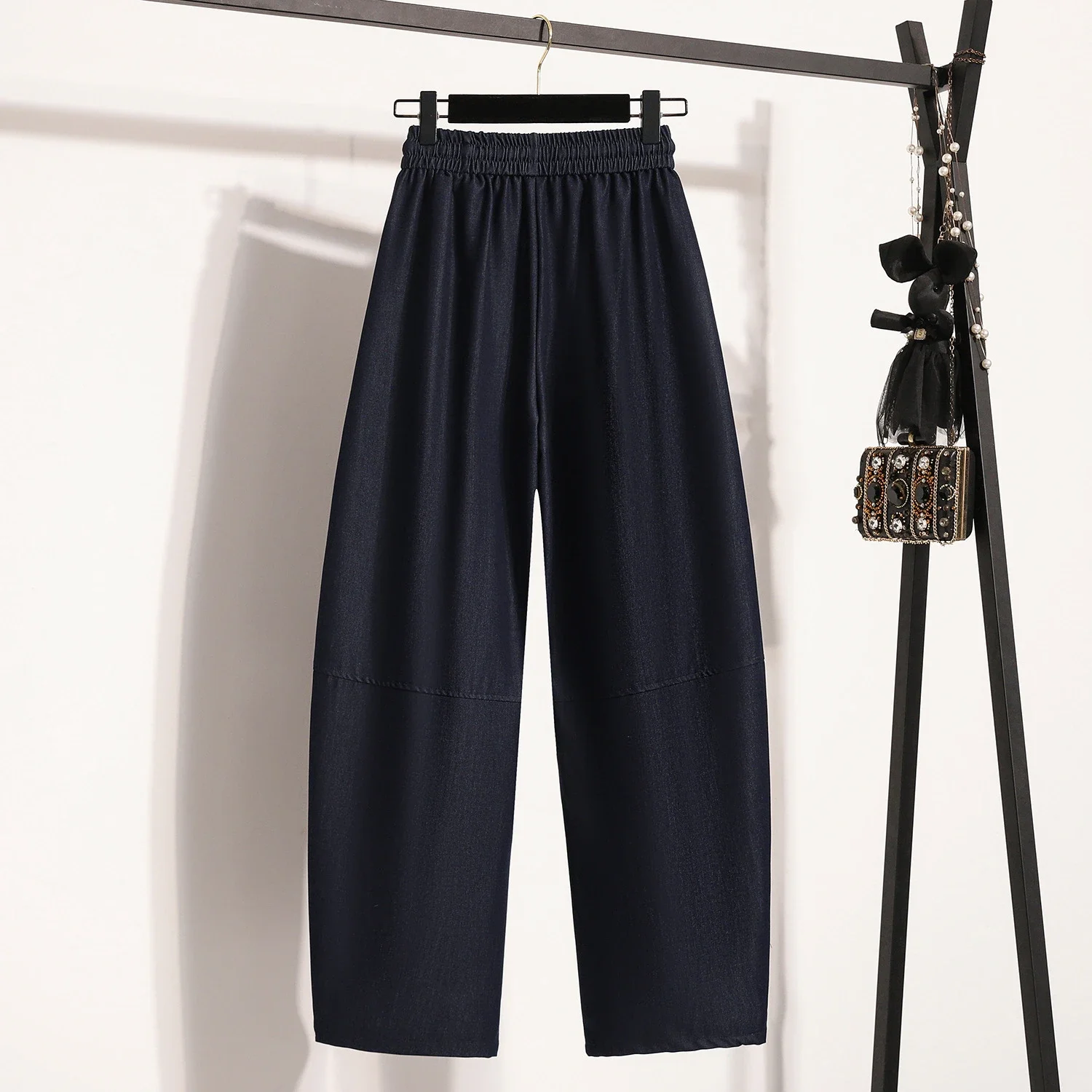 2025 Summer New Denim-like Tencel Wide-leg Pants
