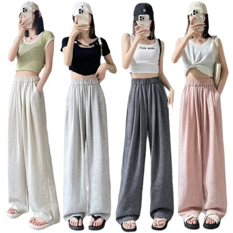 Women's 2025 Summer Linen-cotton Yamamoto Pants